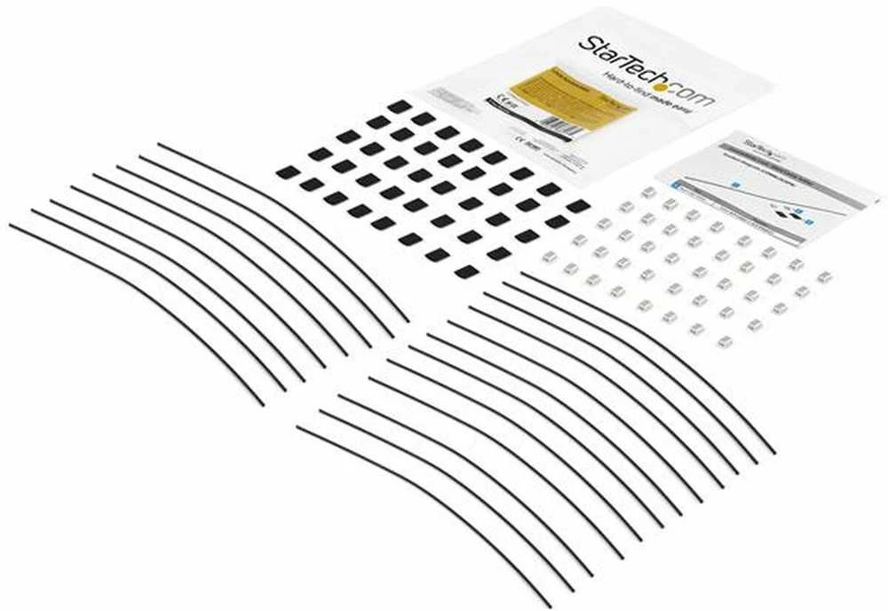 „StarTech SECURITY TETHER CABLES“ 20 PAKUOTĖS / PLIENINIŲ KABELIŲ / ADAPTERINIŲ PRIEŠIŲ