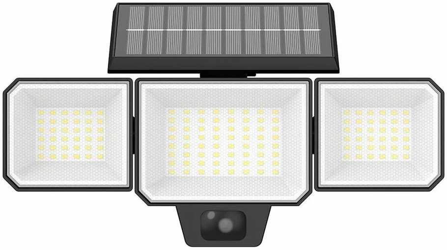 Philips Nysil saulės energija varomas LED fasado šviestuvas | 5000K | IP65 | Judesio jutiklis