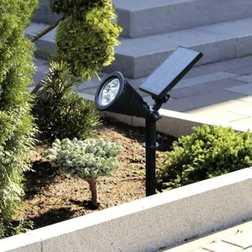 Saulės energija varomas sodo šviestuvas – Gardlov 24002 su reflektoriumi