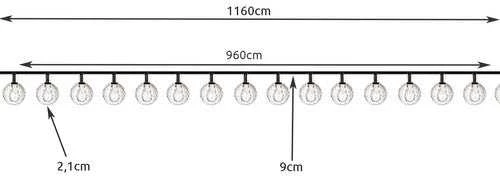 Saulės girlianda 12m IP65 Gardlov