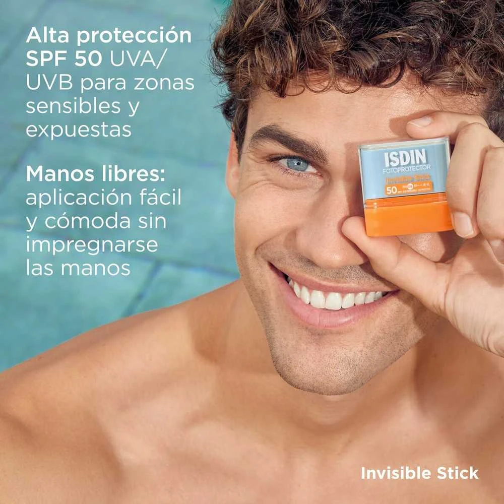 Isdin Invisible Stick Spf, 10 g