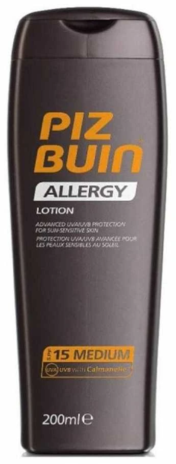 Antialerginis losjonas nuo saulės Piz Buin, SPF15, 200 ml