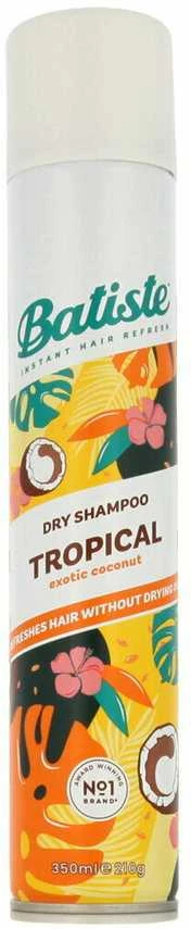 Batiste Tropical Sausas šampūnas sausas šampūnas, 350 ml
