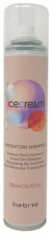 Inebrya Ice Kreminis Dry-T Instant Sausas šampūnas sausas šampūnas, 200 ml