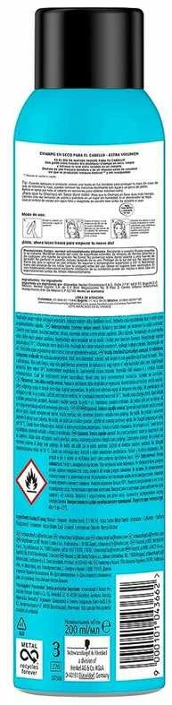 Schwarzkopf Got2b Fresh It Up Volumizing Sausas šampūnas moterims, 200 ml