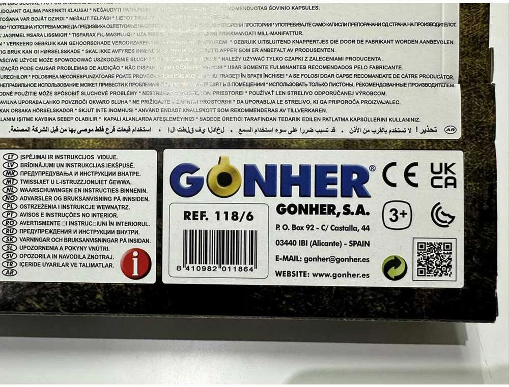 Pulio Gonher Guns GONHER šautuvas 8 šovinių, 118/6