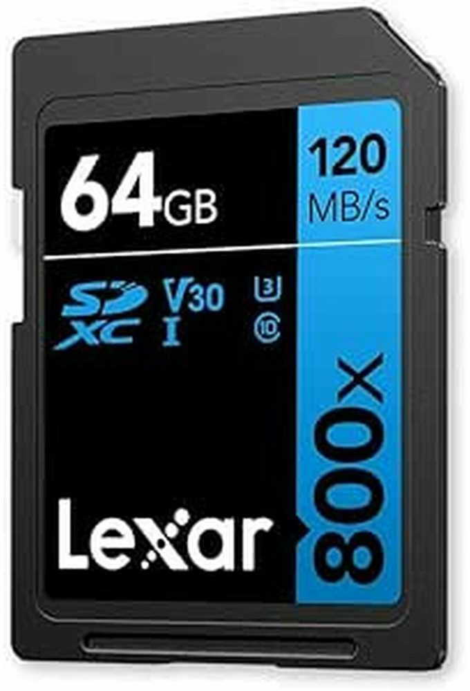 Lexar 64GB SDXC 120MB/s atminties kortelė