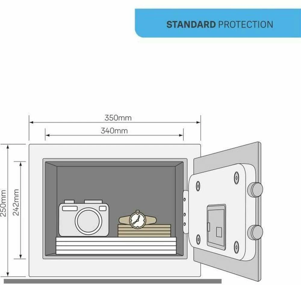 Seifas - Yale YSV/250/DB2 16.3L Plieninis Juodas