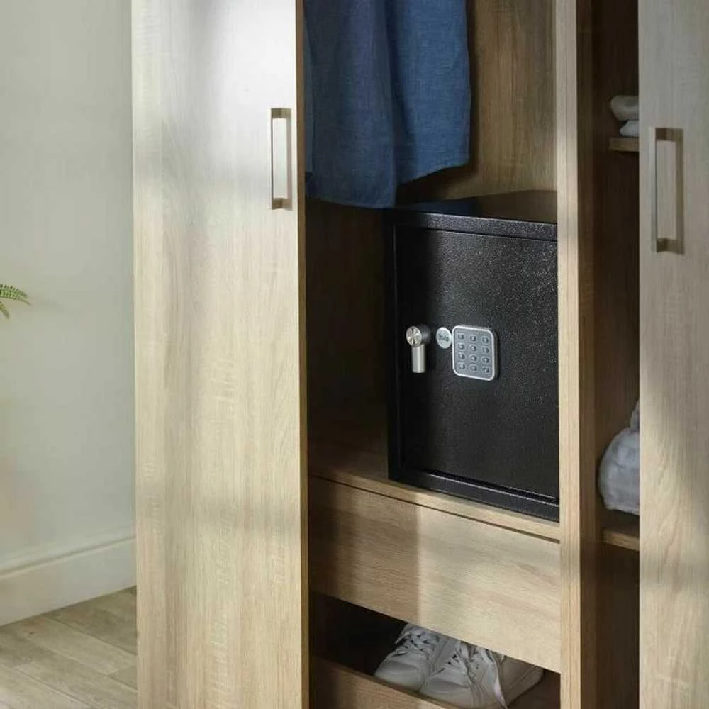 Seifas - Yale YSV/390/DB2 40L Plieninis Juodas