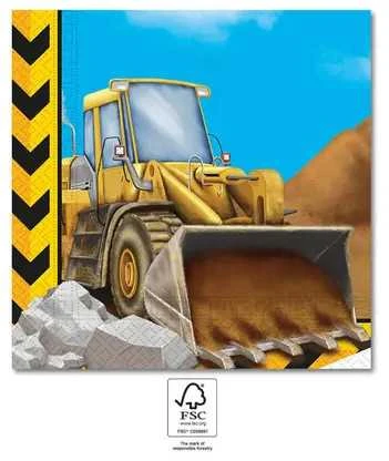 GoDan Serwetki papierowe Construction 33x33cm 20szt