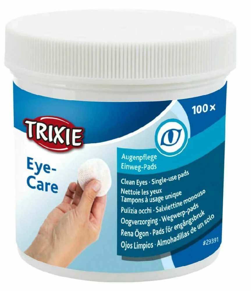 TRIXIE Priežiūros pagalvėlės akių aplinkai, 100 vnt