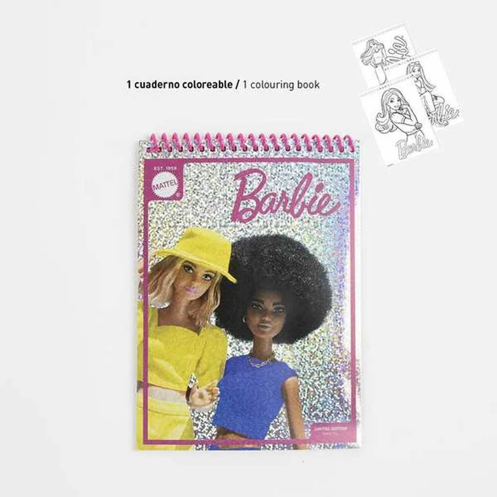 CERDÁ Barbie colouring stationery set