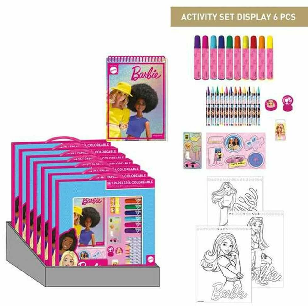 CERDÁ Barbie colouring stationery set