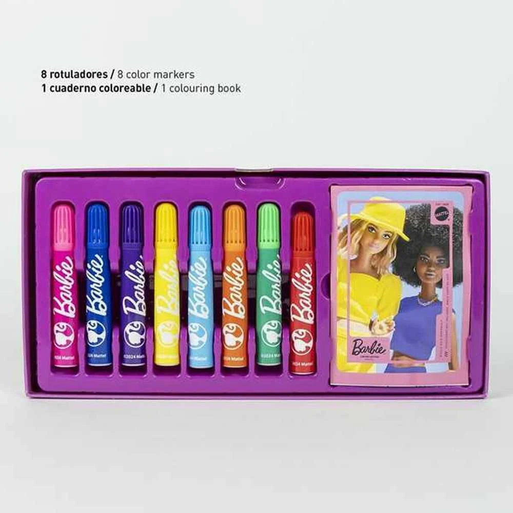 Cerda - Spalvinimo kanceliarinių prekių rinkinys - Barbė (2700001217)
