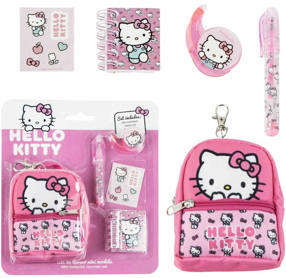 CERDÁ Hello Kitty Stationery mini backpack set