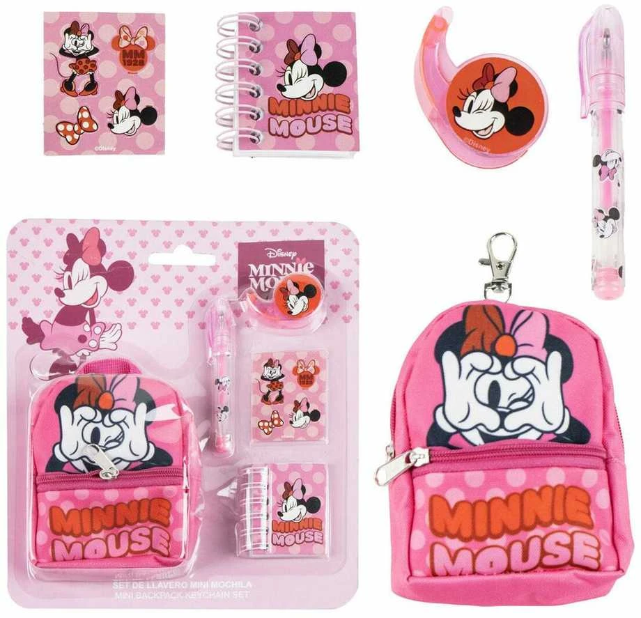 Minnie Mouse CERDÁ Disney Minnie Stationery mini backpack set