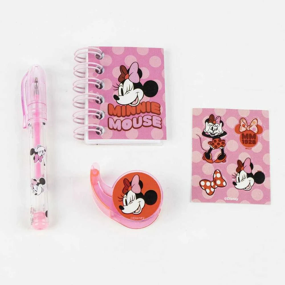 Minnie Mouse CERDÁ Disney Minnie Stationery mini backpack set