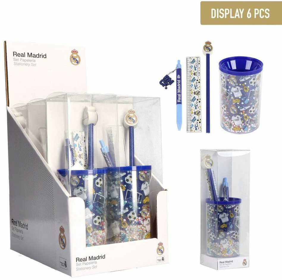 Set de Papetărie Real Madrid C.F. Spalvotas 4 Dalys