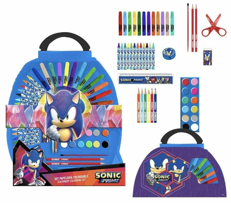 CERDÁ Sonic Ežiuko piešimo, kanceliarijos rinkinys