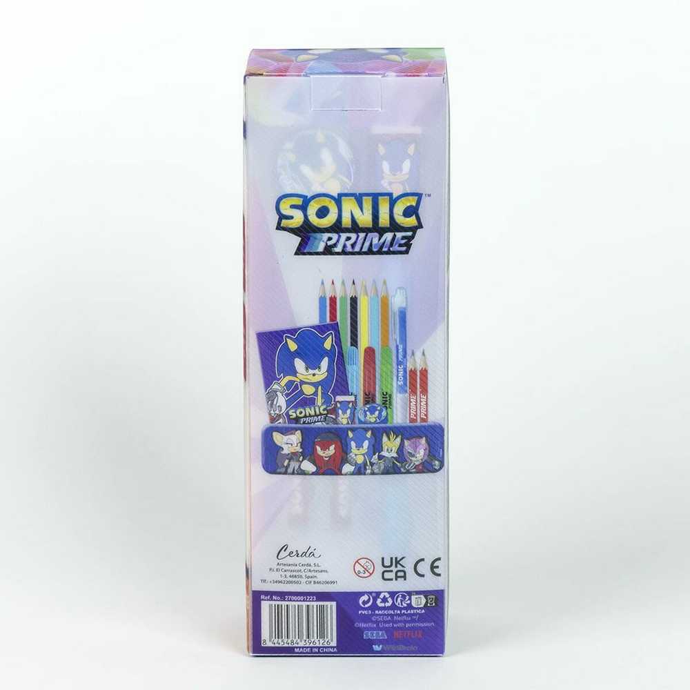 CERDÁ Sonic Prime colouring stationery set