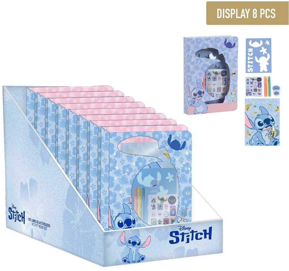 Set de Papetărie Stitch 8 Dalys