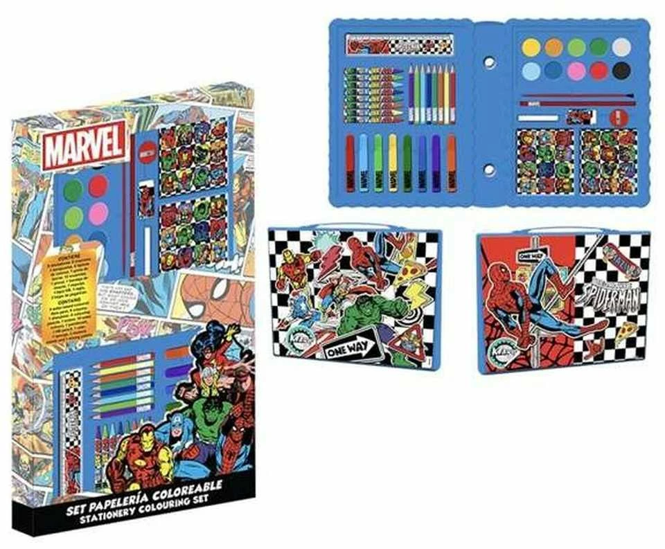 CERDÁ Marvel Avengers colouring stationery set