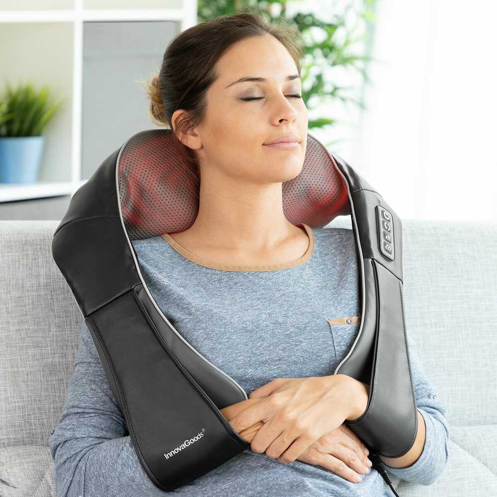 Vibro masažuoklis InnovaGoods Shiatsu Pro 24W