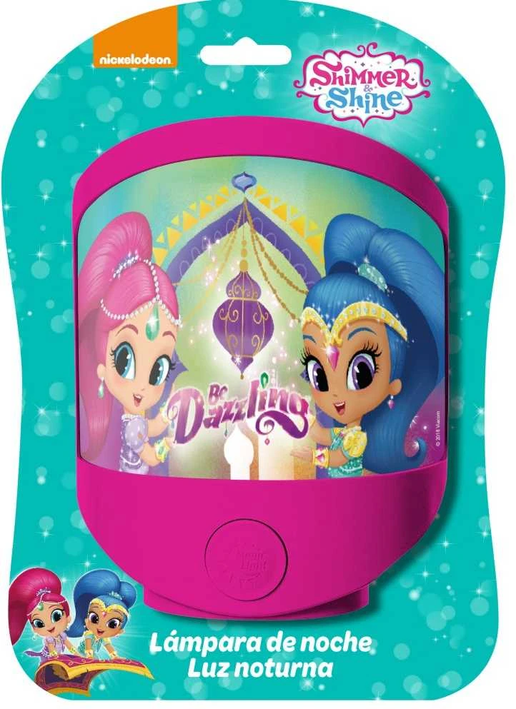 „Shimmer and Shine“ akinanti naktinė lempa, naktinė lemputė
