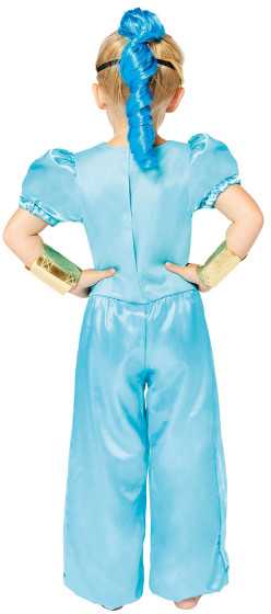 „Shimmer and Shine“ mėlynas kostiumas 3-4 metų vaikams