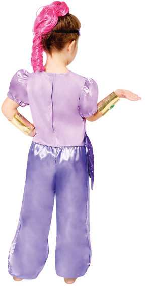 „Shimmer and Shine“ violetinis kostiumas 3-4 metų vaikams