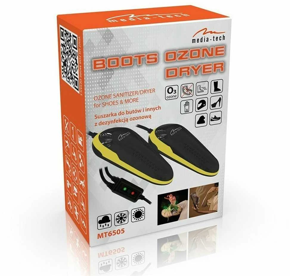 Elektrinis batų džiovintuvas Media-Tech Boots Ozone Dryer MT6505, su sterilizavimo funkcija