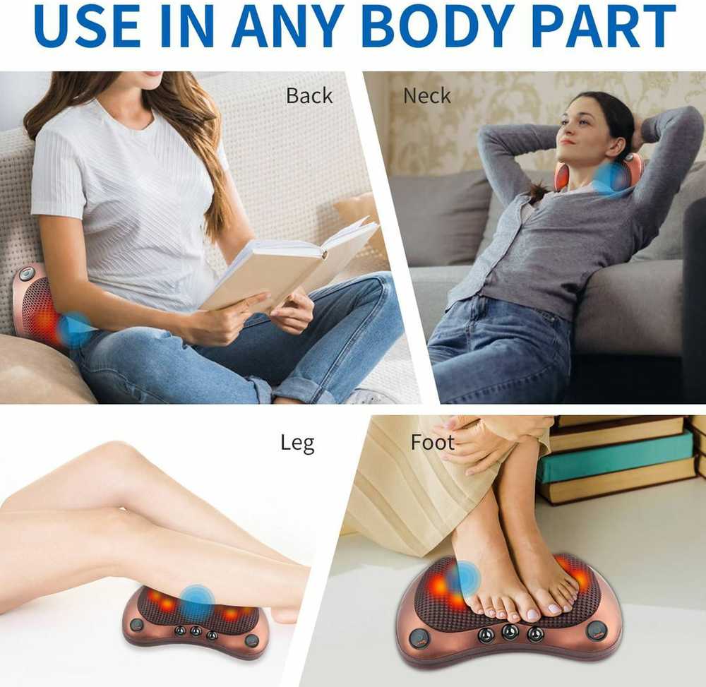 Masažuoklis InnovaGoods Shiatsu Shissag poduszka