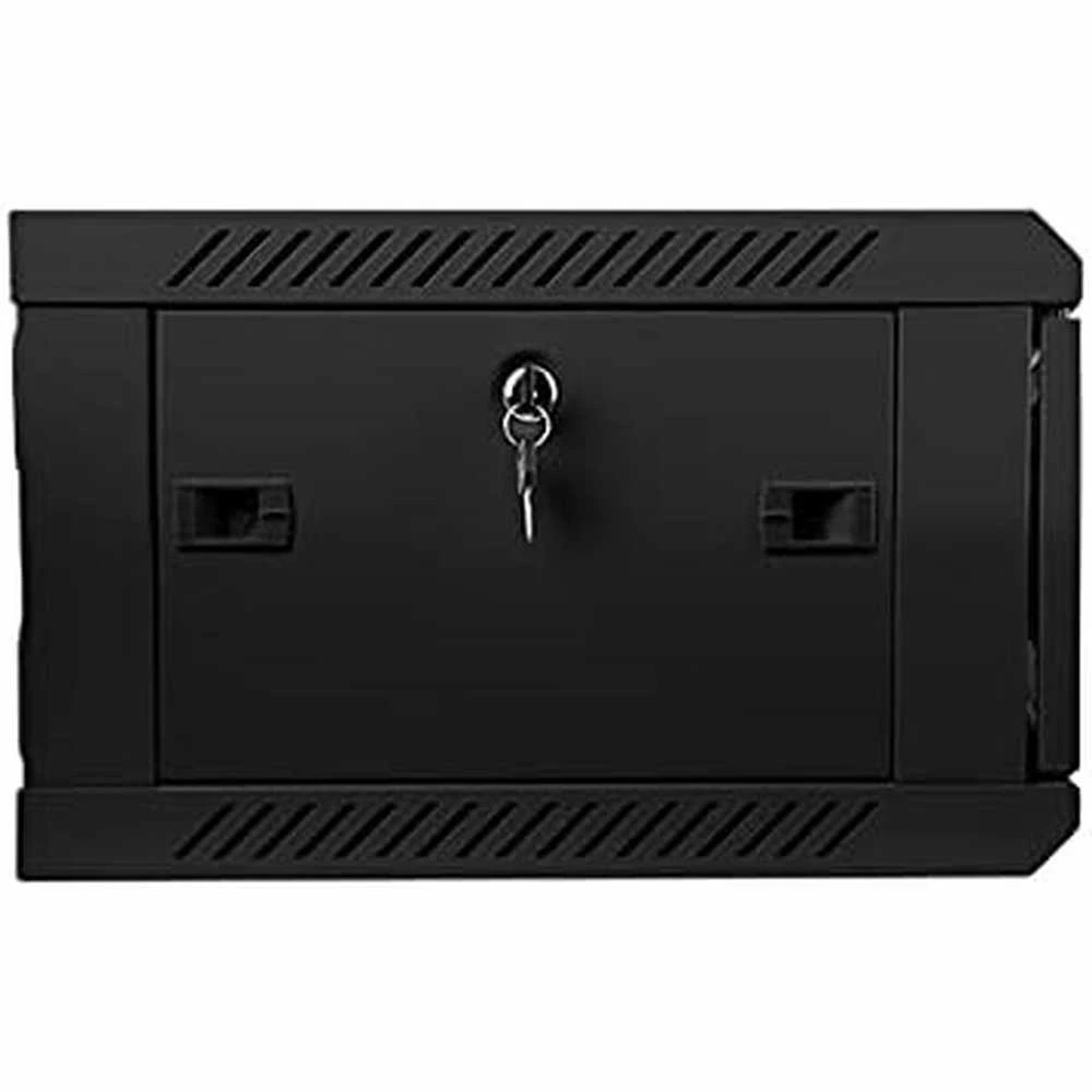 LANBERG WF01-6404-10B sieninis stovas 19 colių išmontuojamas plokščias paketas 4U/600x450mm juodas