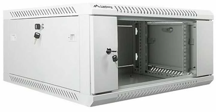 LANBERG WF01-6604-10S sieninis stovas 19 colių išmontuojamas plokščias paketas 4U/600x600mm pilka