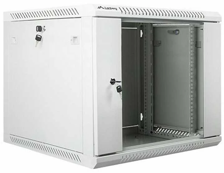 LANBERG WF01-6609-10S sieninis stovas 19 colių išmontuojamas plokščias paketas 9U/600x600mm pilka