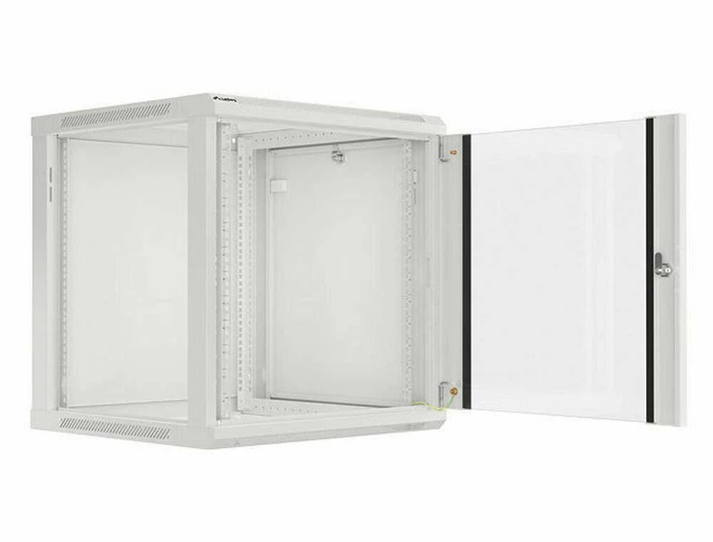 LANBERG WF01-6612-10S sieninis stovas 19 colių išmontuojamas plokščias paketas 12U/600x600mm pilka