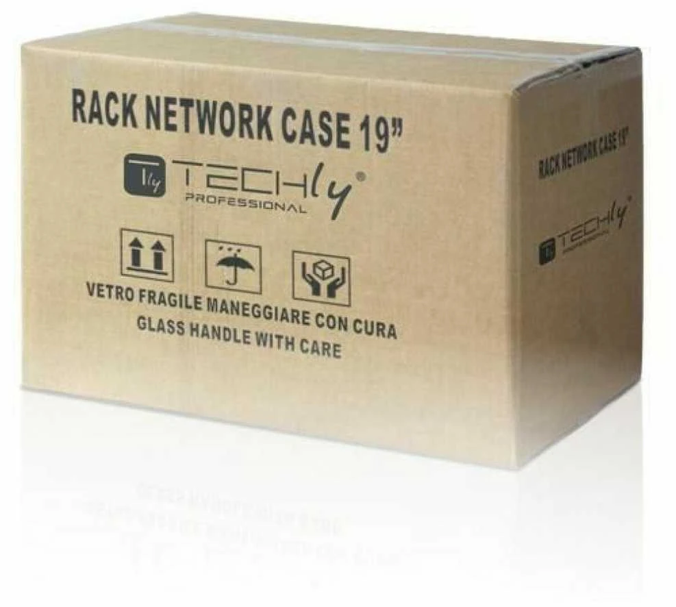 Techly I-CASE EL-1006G45 lentyna 6U Sieninis stovas Pilka