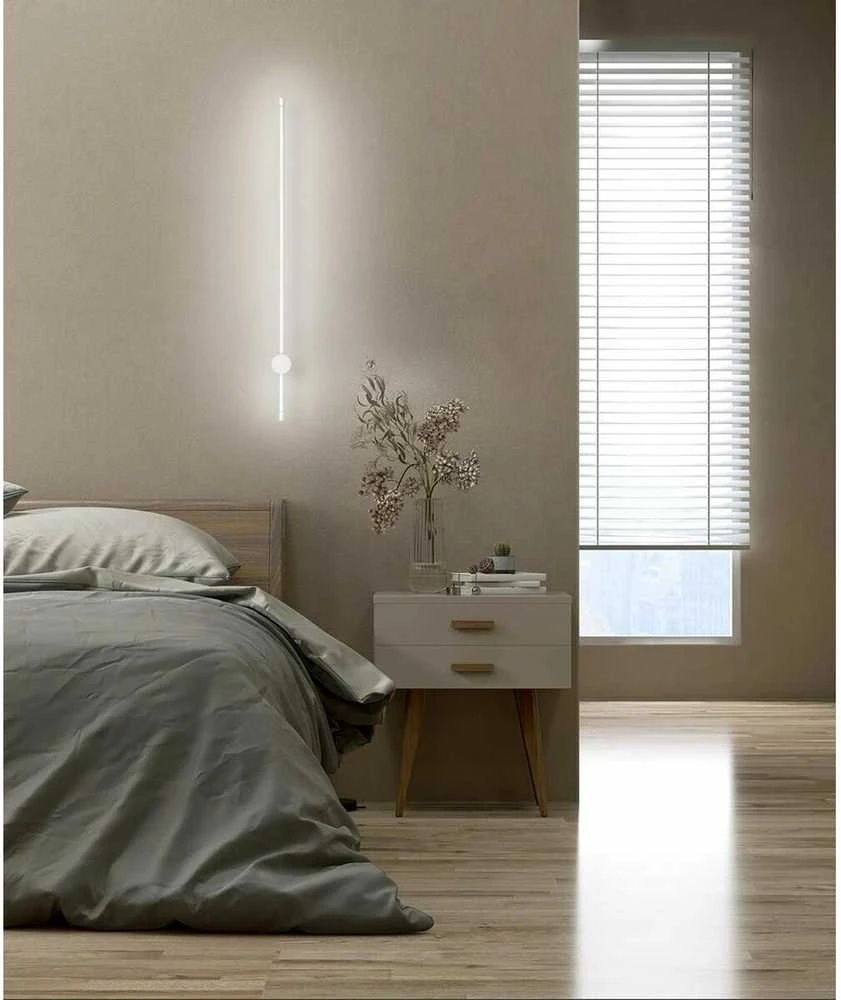 Activejet LED sieninis šviestuvas AJE-HILTON Baltas NW