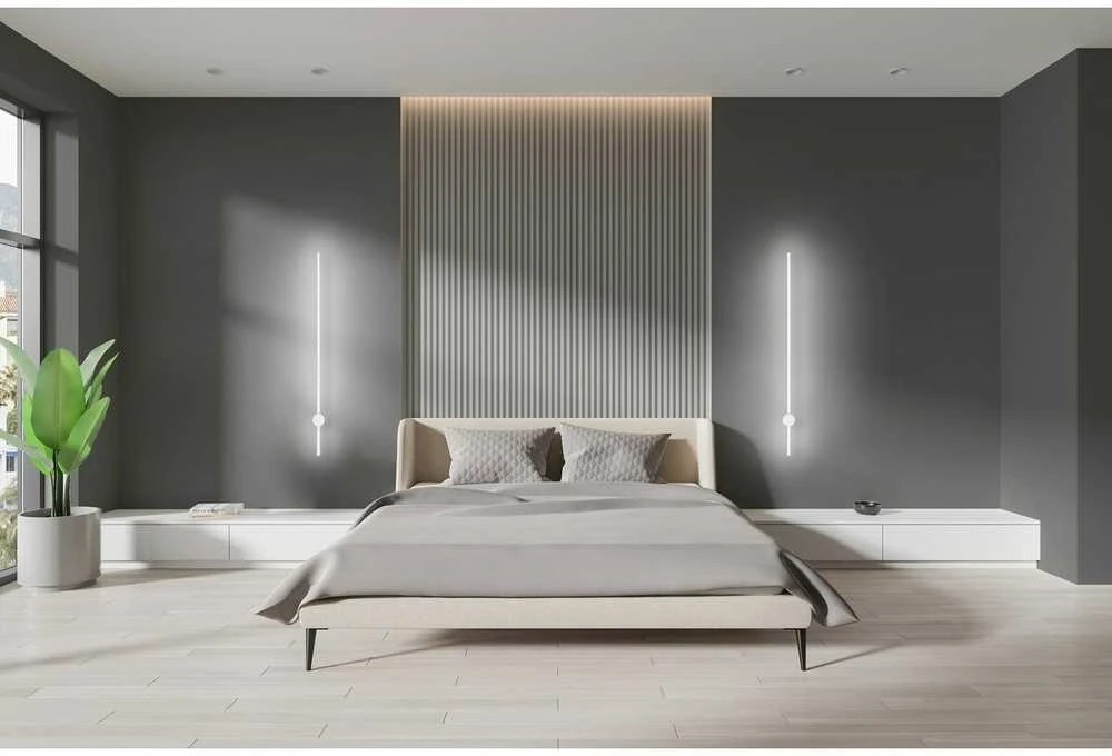 Activejet LED sieninis šviestuvas AJE-HILTON Baltas NW