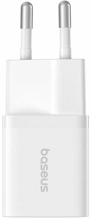 Baseus P10110909213-00 USB-C GaN5 mini 25W tinklo įkroviklis Baltas