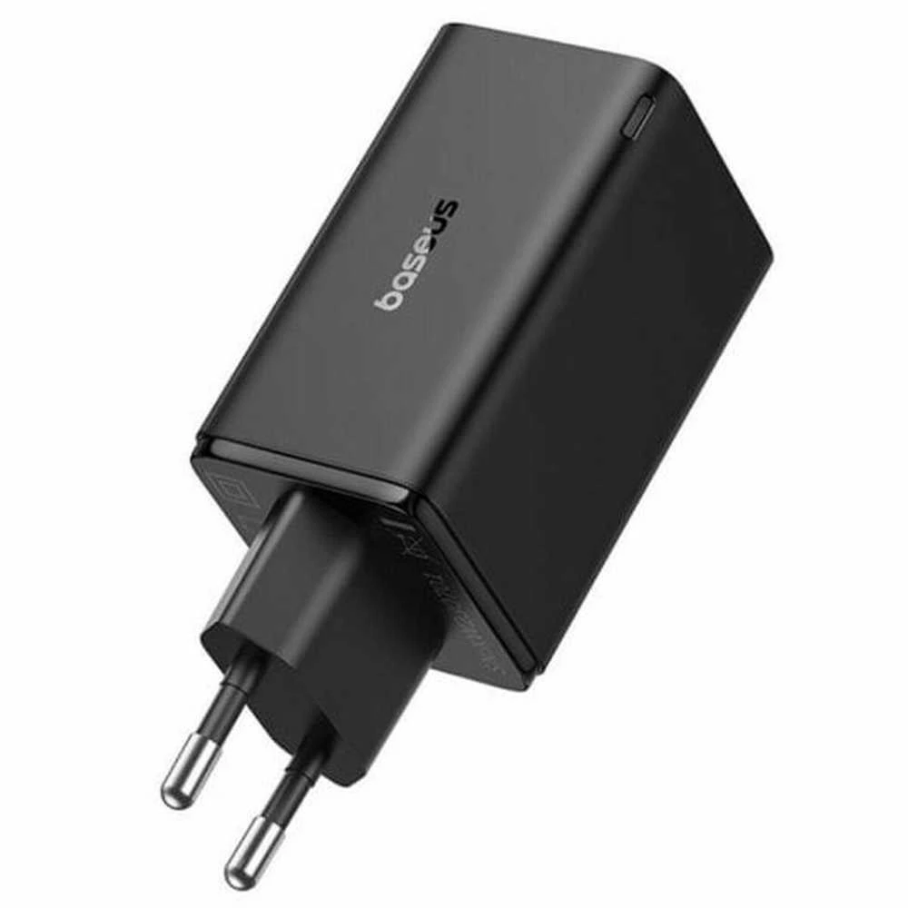 Baseus GAN6 Pro greitas įkroviklis, 2xUSB-C + 2xUSB, 65W (juodas)