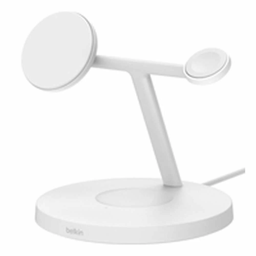 Belkin BoostCharge Pro Headphones, Išmanusis telefonas, Išmanusis laikrodis Baltas USB Wireless charging Fast charging Indoor