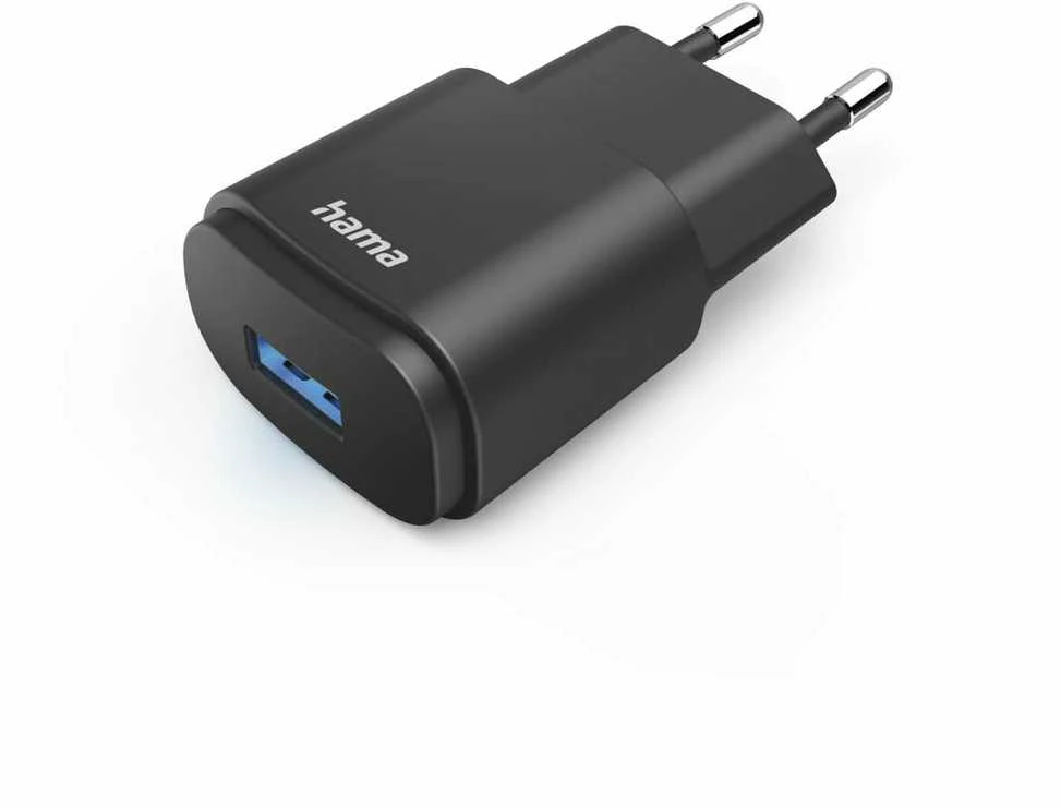 Hama USB įkroviklis su mėlynu lizdu