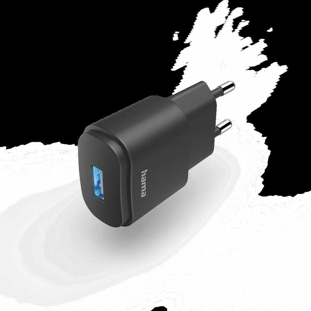 Hama USB įkroviklis 6W, juodas