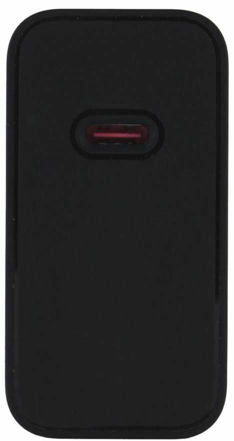 Motorola TurboPower kelioninis įkroviklis USB-C 125W su USB-C/USB-C kabeliu juodos spalvos