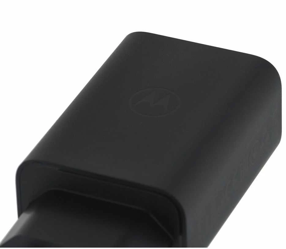 Laidinis įkroviklis Motorola TurboPower 68W USB-C with cable USB-C to USB-C 1m juodos spalvos