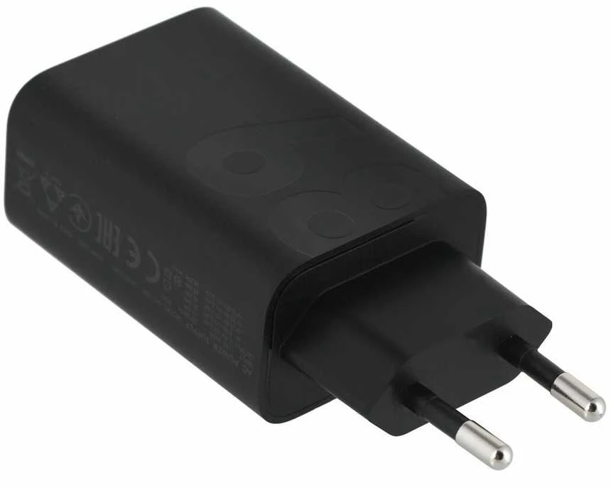 Laidinis įkroviklis Motorola TurboPower 68W USB-C with cable USB-C to USB-C 1m juodos spalvos