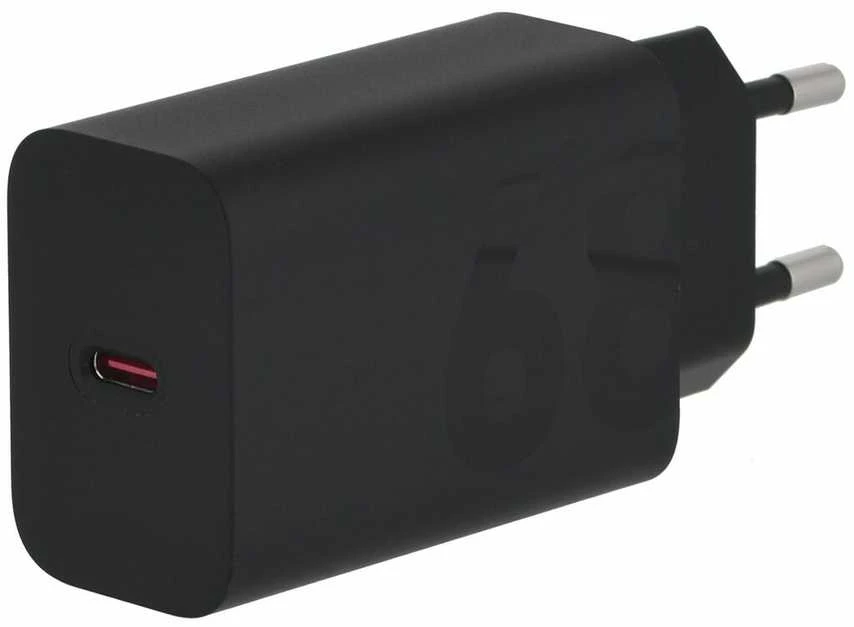 Laidinis įkroviklis Motorola TurboPower 68W USB-C with cable USB-C to USB-C 1m juodos spalvos
