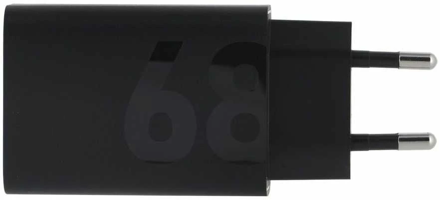 Laidinis įkroviklis Motorola TurboPower 68W USB-C with cable USB-C to USB-C 1m juodos spalvos