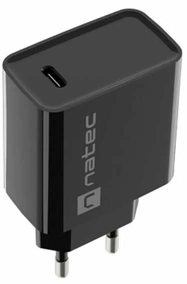 NATEC USB įkroviklis Ribera USB-C 20W Power Delivery juodas